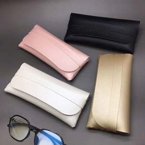 Étui de protection portable en PU pour lunettes de soleil, personnalisé avec logo, pour femmes et hommes - Product Image 1
