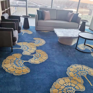 Tapis fait main en laine tuftée, style moderne, haut de gamme, antidérapant, imprimé animal, pour chambre, salon ou salle de golf - Product Image 1