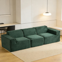 Canapé de style nordique, modules pouvant être librement combinés. Technologie de compression sous vide, adaptée aux salons et aux meubles de maison