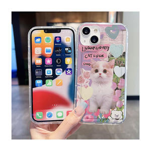 Cover per Telefono in TPU Morbido con Design di Gatti Carini, Vendita all'Ingrosso, Diversi Modelli Disponibili - Product Image 2