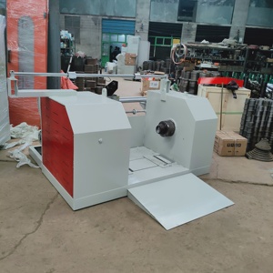 Machine automatique à grande vitesse pour le dévidage et le rembobinage <span class=keywords><strong>de</strong></span> bobines/tambours/enrouleurs <span class=keywords><strong>de</strong></span> câbles en acier, avec moteur PLC et engrenages, 2000 kg - Product Image 3