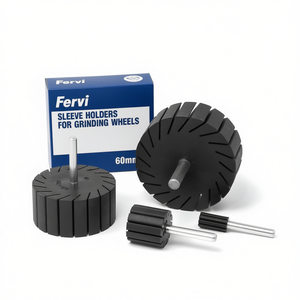 Fervi Sleeve Holders For <b>Grinding</b> <b>Wheels</b> 60mm Diameter With Metal Shaft - Product Image 2
