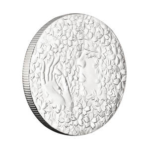 樱花女神纪念币镀银收藏礼品日本国花纪念币 - Product Image 5