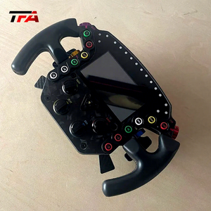 Volante de Fórmula de Aluminio con Pantalla LED de RPM, Compatible con Base de Accionamiento Directo, Simulador de Carreras, Volante para Juegos de PC - Product Image 2
