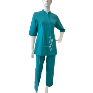 Uniformes <span class=keywords><strong>de</strong></span> sirvienta para mujer con logotipo personalizado del fabricante para el hogar del <span class=keywords><strong>hotel</strong></span>, <span class=keywords><strong>ropa</strong></span> uniforme personalizada - Product Image 1
