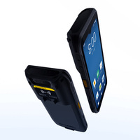Lecteur RFID IData T2X Scanner de codes à barres 2d Collecteur de données robuste Terminal mobile Ordinateur de poche Pda 6 pouces