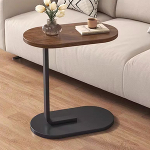 Hiện đại đồ nội thất nhà kim loại <span class=keywords><strong>Stackable</strong></span> Side cà phê & phòng ngủ Bàn Cạnh Giường ngủ góc bàn bánh xe-cho phòng khách phòng trà sử dụng - Product Image 5