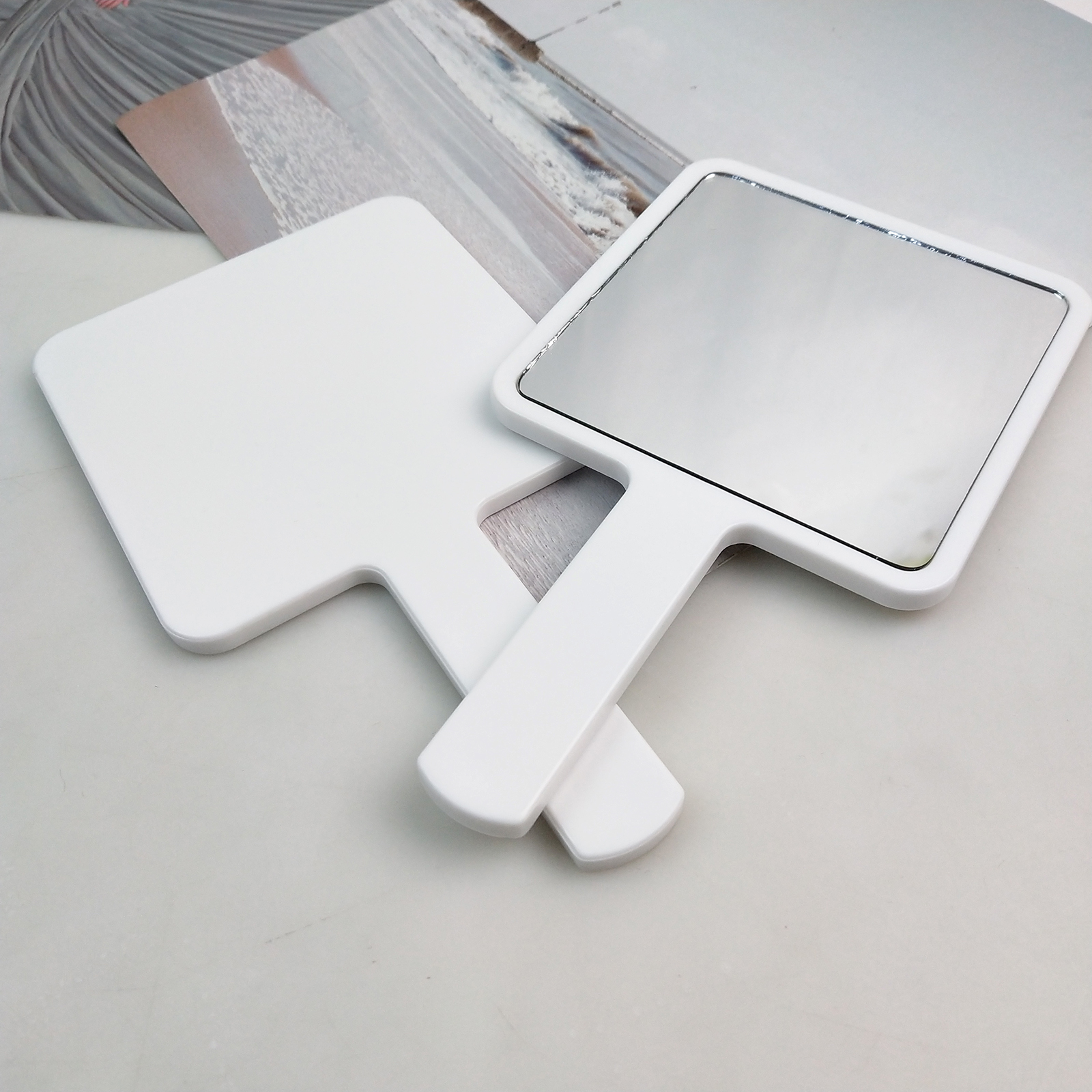 1 piece small size hand mirror
