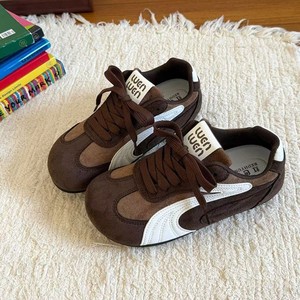 Zapatillas Retro Marrones con Cordones para Mujer, Otoño, Modernas, Casuales, Transpirables, Antideslizantes, Ligeras, Tendencia de Moda - Product Image 3