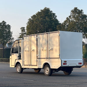 Conteneur électrique à plateforme haute/basse JL-GD2F avec moteur asynchrone AC, système 48V, plancher en alliage d'aluminium - Product Image 2