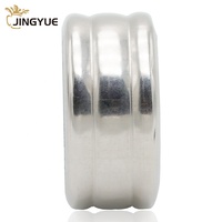 Vente en gros d'accessoires pour le vin Collier en acier inoxydable avec breloque pour bouteille de vin rouge glacé champagne Anneau pour bar, restaurant et cuisine