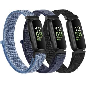Bracelets de <span class=keywords><strong>montre</strong></span> en nylon légers et résistants à la transpiration, compatibles avec <span class=keywords><strong>Fitbit</strong></span> <span class=keywords><strong>Inspire</strong></span> 3, <span class=keywords><strong>2</strong></span>, Ace 3 - Vente en gros - Product Image 2