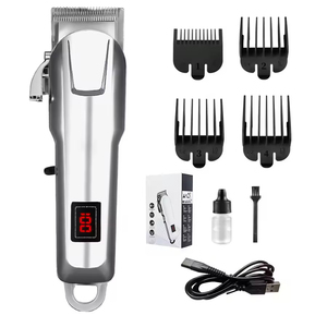 Cortadora de Pelo Profesional para Hombre, Recargable por USB, de Acero Inoxidable, Bajo Ruido, Resistente al Agua IPX8, para Uso Doméstico y en Hoteles - Product Image 3