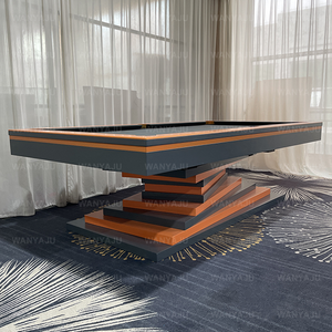Nhà Máy Tùy Chỉnh Đa Trò Chơi Sang Trọng Giá Cả Phải chăng Gỗ Hồ Bơi Bảng 9ft Giới Hạn Thời Gian Giảm Giá Bàn Bida Với Phụ Kiện Miễn Phí - Product Image 1