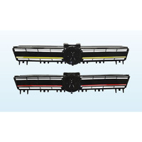 Kit carrosserie style R400 pour VW Volkswagen Golf 7 2013-2020, comprenant pare-chocs avant et arrière, diffuseur et jupes latérales, pour la mise à niveau facelift.