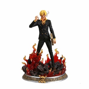 <span class=keywords><strong>Figura</strong></span> Luminosa 3D de <span class=keywords><strong>Sanji</strong></span>, Personaje Principal del Anime Japonés One Piece, Modelo de PVC de Animación - Product Image 1