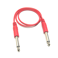 1/4 pouces Mono TS audio mâle à mâle câble de raccordement