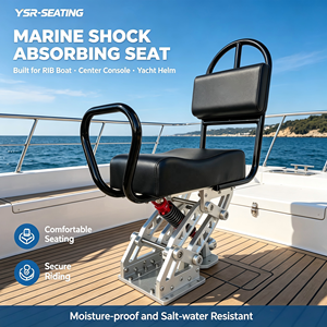 Marine Jockey <strong>Seat</strong> RIB Boat Suspension <strong>Seat</strong> for Console Small Boat - Product Image 1