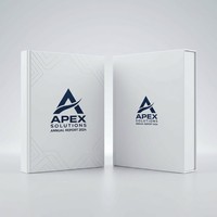 Impression professionnelle de catalogues de produits, rapports annuels, livrets cousus sur mesure pour entreprises B2B, avec logo UV sélectif et impression couleur intégrale