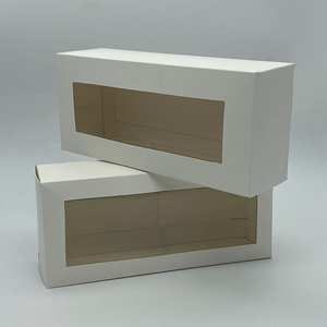 Hộp quà tặng giấy thiết kế mới, bán buôn, có thể tùy chỉnh, làm từ vật liệu tái chế, có cửa sổ PVC và ép nổi - Product Image 6