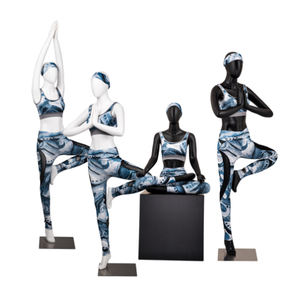 Maniquí de Yoga femenino <span class=keywords><strong>para</strong></span> exhibición de <span class=keywords><strong>ropa</strong></span>, maniquí deportivo de cuerpo completo, soporte de mano - Product Image 2