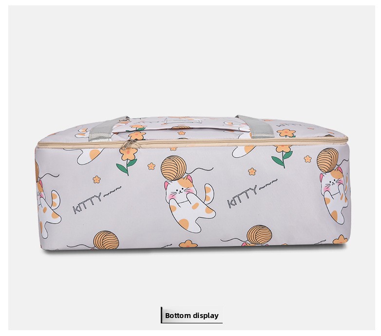 Valise trolley rose bonbon, étanche et anti-poussière.