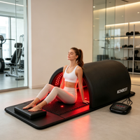 Dôme de sauna infrarouge à lumière rouge ERCON Pro Athlete Recovery Relaxation Wellness pour usage personnel à domicile, pliable et portable, pour tout le corps