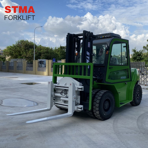תוצרת סין 7 t 7 טון דיזל מלגזת קובץ מצורף מסובב עם 1220mm מזלג אורך - Product Image 3