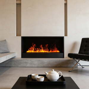 Cheminée électrique à vapeur d'eau Inno-Fire de 48 pouces, humidificateur, insert de poêle électrique avec lumière LED - Product Image 4