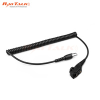 Câble de déconnexion rapide XLT QD180 PTT pour microphone à condensateur HS400 HS500, communication filaire, connecteur XLR pour utilisation en conférence