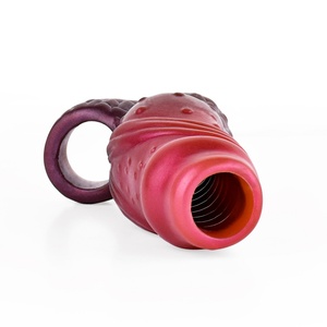 NNXS Premium Original de Fábrica, Funda para Pene de Silicona de Fantasía, Condones Reutilizables con Partículas Abiertas, Juguetes Sexuales para Adultos - Product Image 5