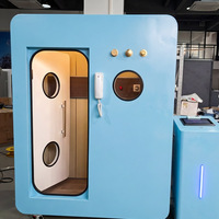 STOCK 2ATA Cabine de Pression Bien-être pour Fitness à Domicile, Soins des Pieds, Relaxation Corporelle, Récupération Sportive