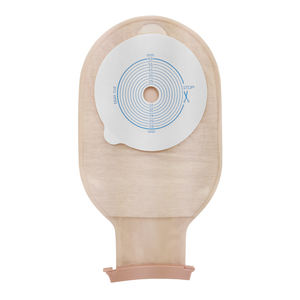 Professional One-Piece Disposable Active Carbon Filter Adhesive Flange Medical Waterproof <strong>Ostomy</strong> Bag Supplies CELECARE CE - Product Image 1