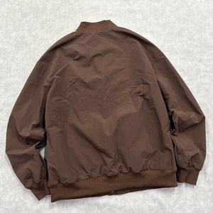 แจ็กเก็ตผู้ชายกระดุมสีตามสั่ง, เสื้อสเวตเตอร์ทรงหลวมน้ำหนักเบา100% โพลีเอสเตอร์เสื้<span class=keywords><strong>อค</strong></span>ลุมเบสบอลเสื้อแจ็คเก็ตลำลองสำหรับผู้ชาย - Product Image 4