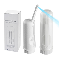 Mini pulvérisateur de bidet électrique portable pliable en ABS, rechargeable, étanche IPX6, écologique, pour l'hygiène des toilettes en voyage en extérieur
