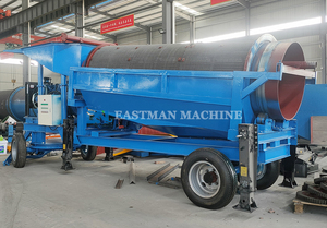 Oro trommel schermo aluvial sabbia graval roccia minerale lavaggio a tamburo rotante setaccio prezzo classificatore macchina per la pietra separatore di vendita - Product Image 6