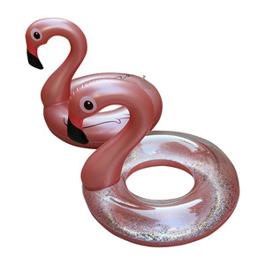 <b>Inflatable</b> Flamingo Swimming Ring 90cm Thickened For Adults Pool Water Park Novelty <b>Float</b> - Product Image 5