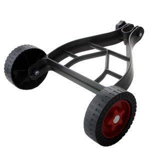 Lawnmower Assist <b>Wheels</b> 31x25x8.5cm Black And Red <b>Plastic</b> Universal Garden Accessory - Product Image 2