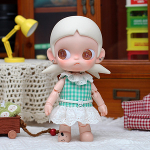 Gazi Jie 20cm Doll Dress Lace A-Line Sleeveless <b>Princess</b> Outfit For 1/8 Scale Posable Dolls Girls Fashion <b>Clothes</b> - Product Image 4