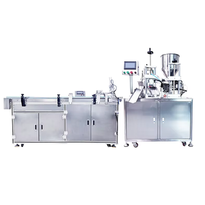 Ligne de production entièrement automatique de cachetage de queue de remplissage d'alimentation de tuyau d'économie d'énergie pilotée par moteur pour les cosmétiques - Product Image 1