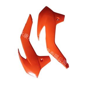 ชุดแต่งรถมอเตอร์ไซค์วิบาก KB สำหรับ KTM85 Cheetah สีขาวและสีส้ม อะไหล่พลาสติกใหม่ รับประกัน 1 ปี - Product Image 2