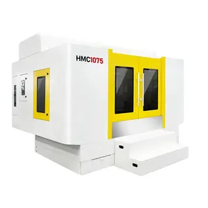 Fanuc pengendali CNC HMC1075 pengolahan berat pengolahan tinggi penjualan laris mini 5 sumbu pusat mesin cnc