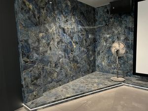 Dalle <span class=keywords><strong>de</strong></span> pierre frittée en saphir bleu foncé poli <span class=keywords><strong>de</strong></span> 2400x1200x9mm pour panneau mural décoratif <span class=keywords><strong>de</strong></span> <span class=keywords><strong>fond</strong></span> <span class=keywords><strong>de</strong></span> télévision - Product Image 5