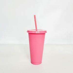 24oz Bulk Glitter Plastic <b>Cups</b> Water Bottle Iced Coffee Travel Mug Party Favor Birthdays - Product Image 2