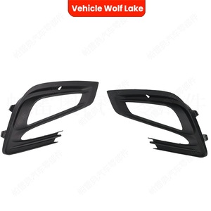 Couvercles de phares antibrouillard pour Vauxhall Opel Mokka X 2016-20 Buick Encore 2017-20, garniture ABS à clipser côté droit et gauche - Product Image 4