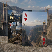 Journée Mondiale du Tourisme : Jeu de Cartes de Poker Personnalisées en Papier/Plastique de Haute Qualité pour l'Éducation et la Connaissance