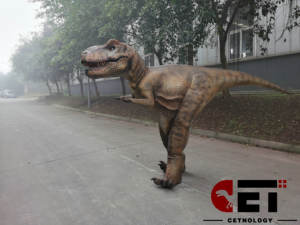 Costumes de dinosaures animatroniques de simulation réalistes pour adultes T-REX électrique marche Halloween modèle de dinosaure Pixar <span class=keywords><strong>Dinoco</strong></span> - Product Image 5