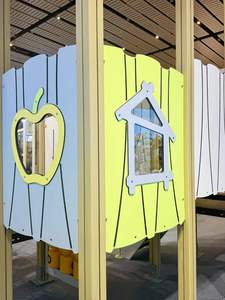 Parque infantil FEIYOU, recién llegado, Material HPL, alta calidad, comercial, al aire libre, Tobogán para niños, parque infantil, guardería escolar - Product Image 3