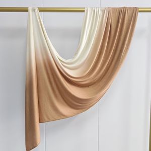 <span class=keywords><strong>Hijab</strong></span> en jersey de coton dégradé prêt à être expédié, doux, respirant, multicolores, pour femmes musulmanes, disponible en stock - Product Image 6