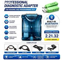 Programador de ECU Automotriz Bluetooth SM2 PRO J2534 VCI 2.21.32 Compatible con Modo OBD de Arranque en Banco
